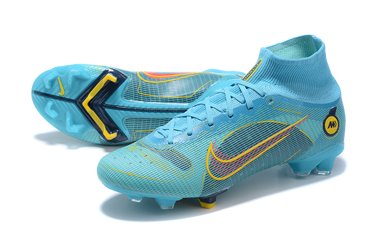 Assassin XIV Half High Top Main Series Fully Knitted Waterproof FG Football Shoes