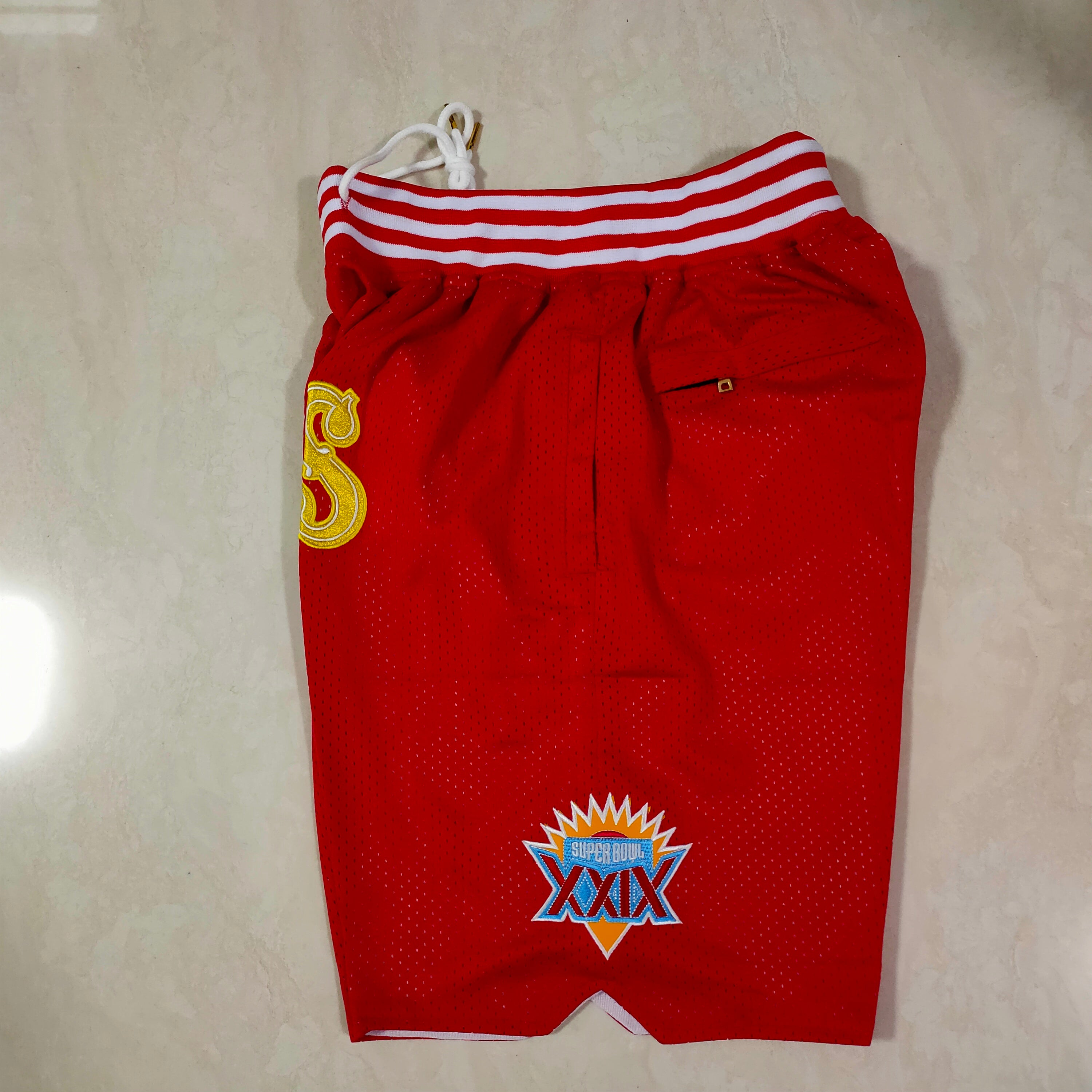 San Francisco 49ers Red Pocket Pants