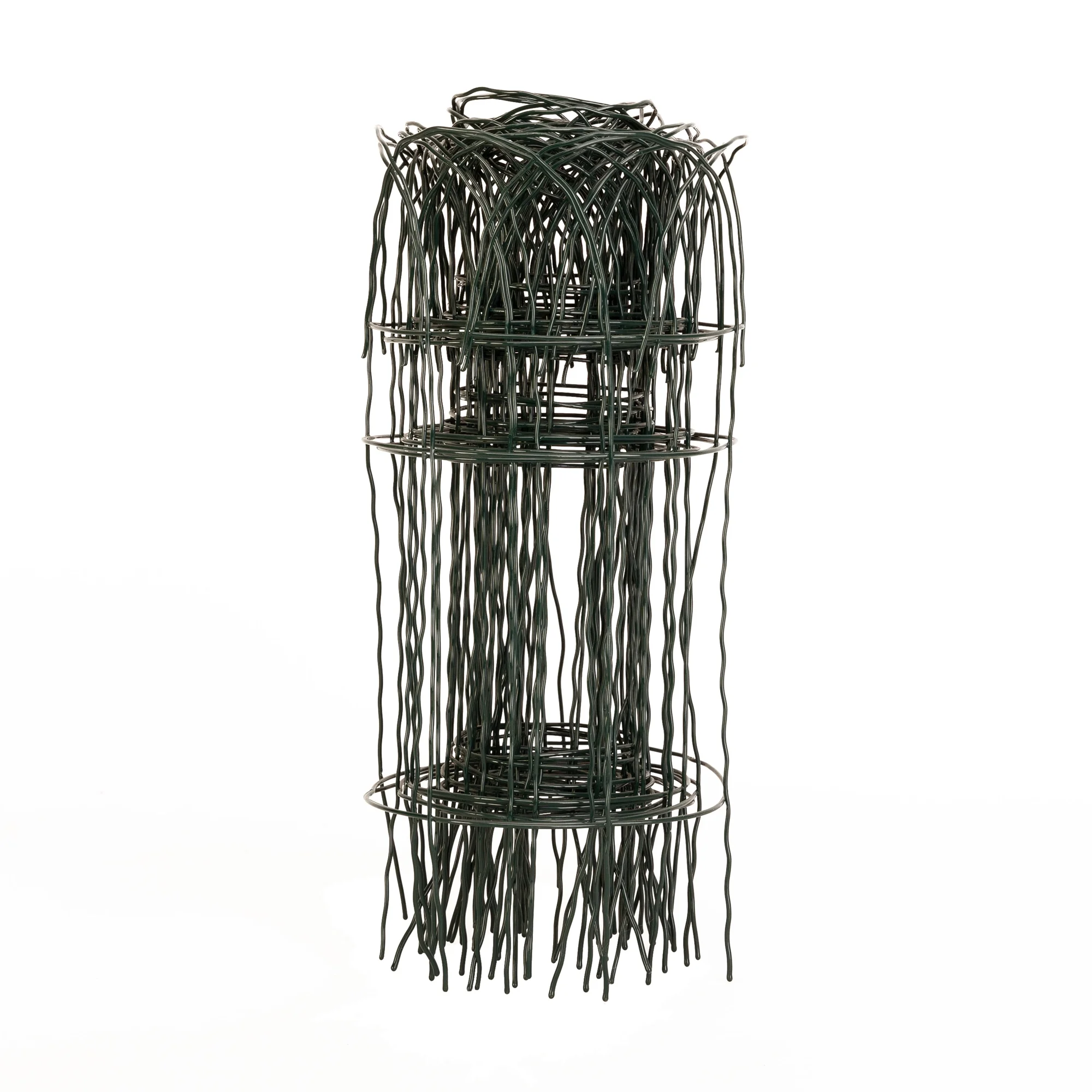 Panacea 89309-6 Set of 6 Green Wire Garden Edging Fence Roll, 14