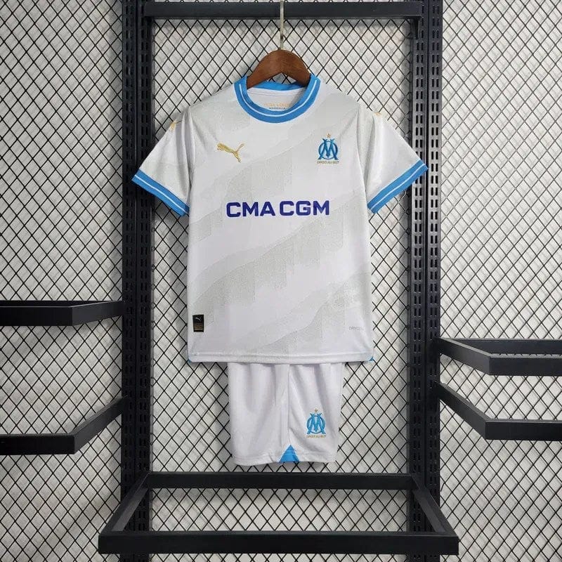 2023/2024 Kids Size Olympique de Marseille Home Football Jersey