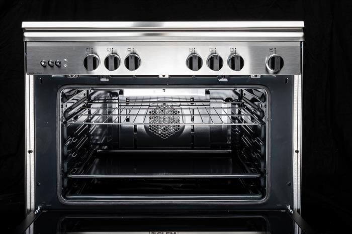 GLEM GAS - Cucina a gas U664VI Classe A-INOX