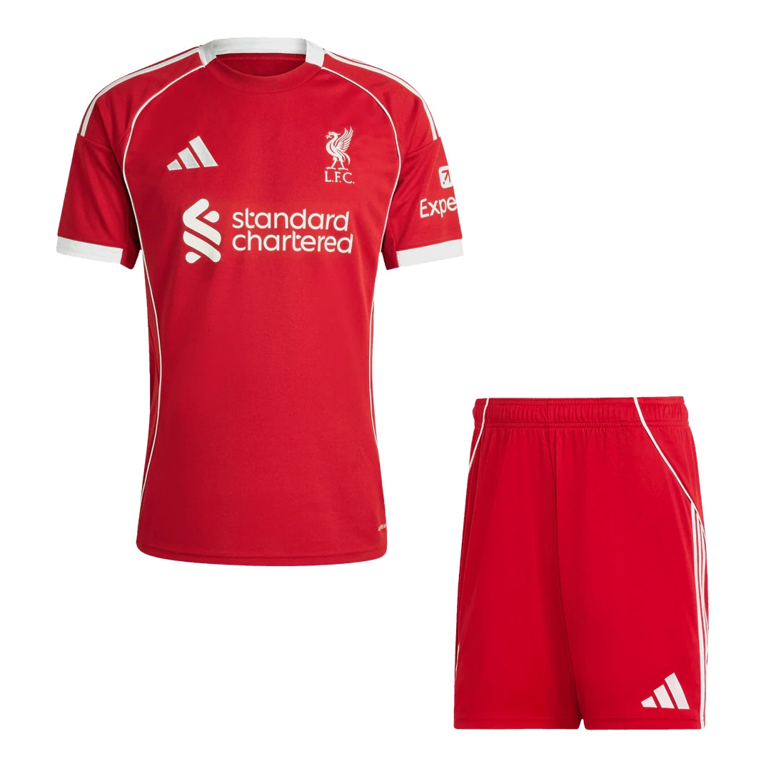 Liverpool Home Kit - Jersey+Shorts 2025/26
