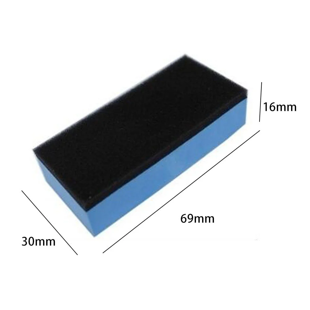 Sufanic 10Pcs Car Ceramic-Coating Sponge Glass Nano Wax Coat Applicator Polish Pads