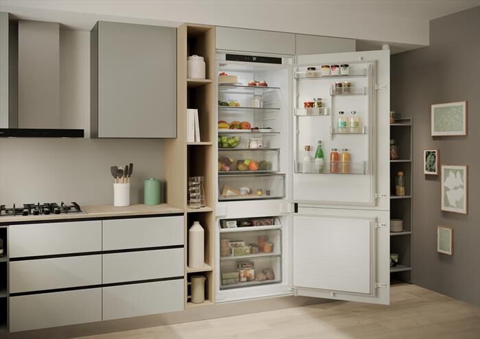 CANDY - Frigorifero combinato CNBQT3719EW Classe E 382 lt-Bianco