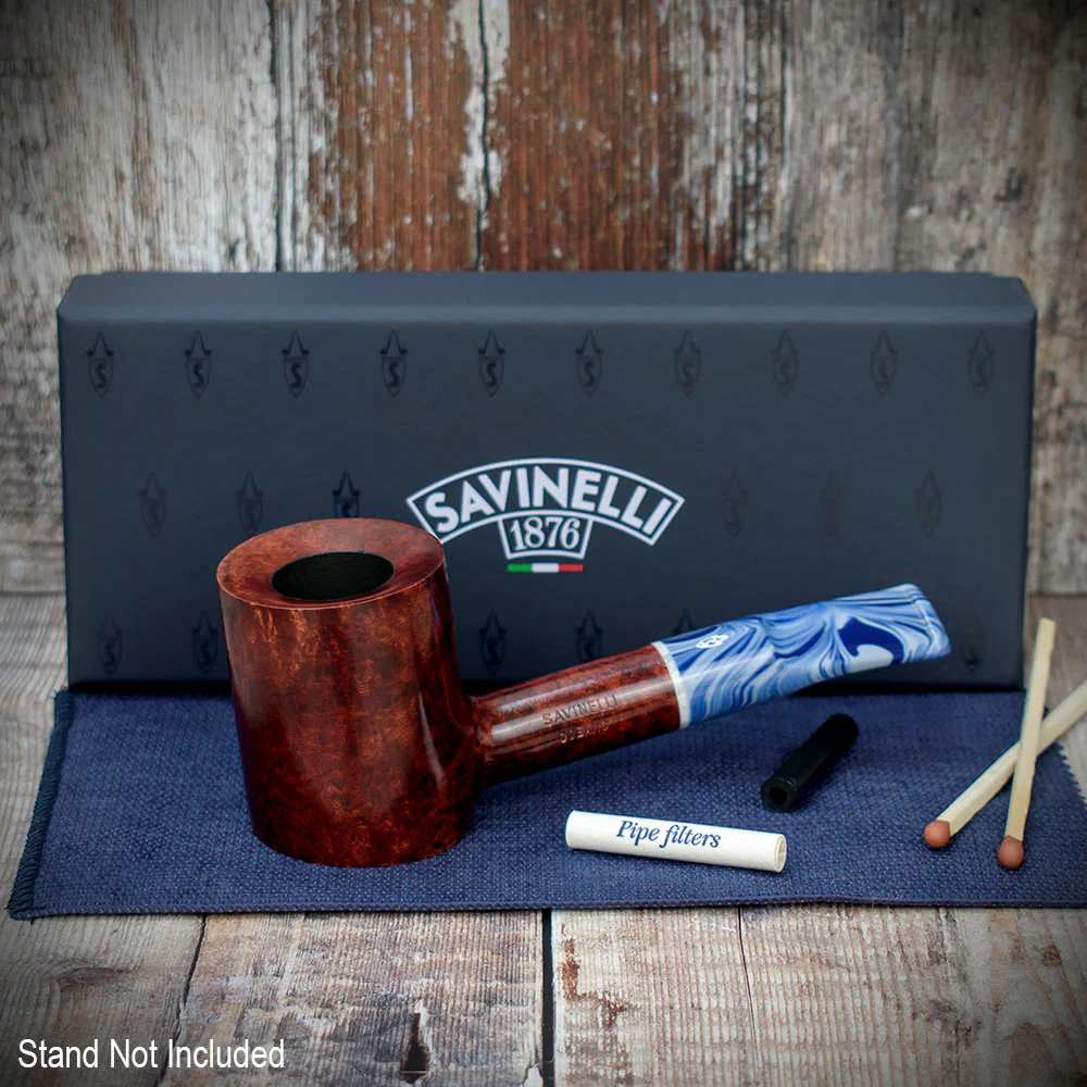 Savinelli Oceano Smooth 311 - 6mm Briar Pipe