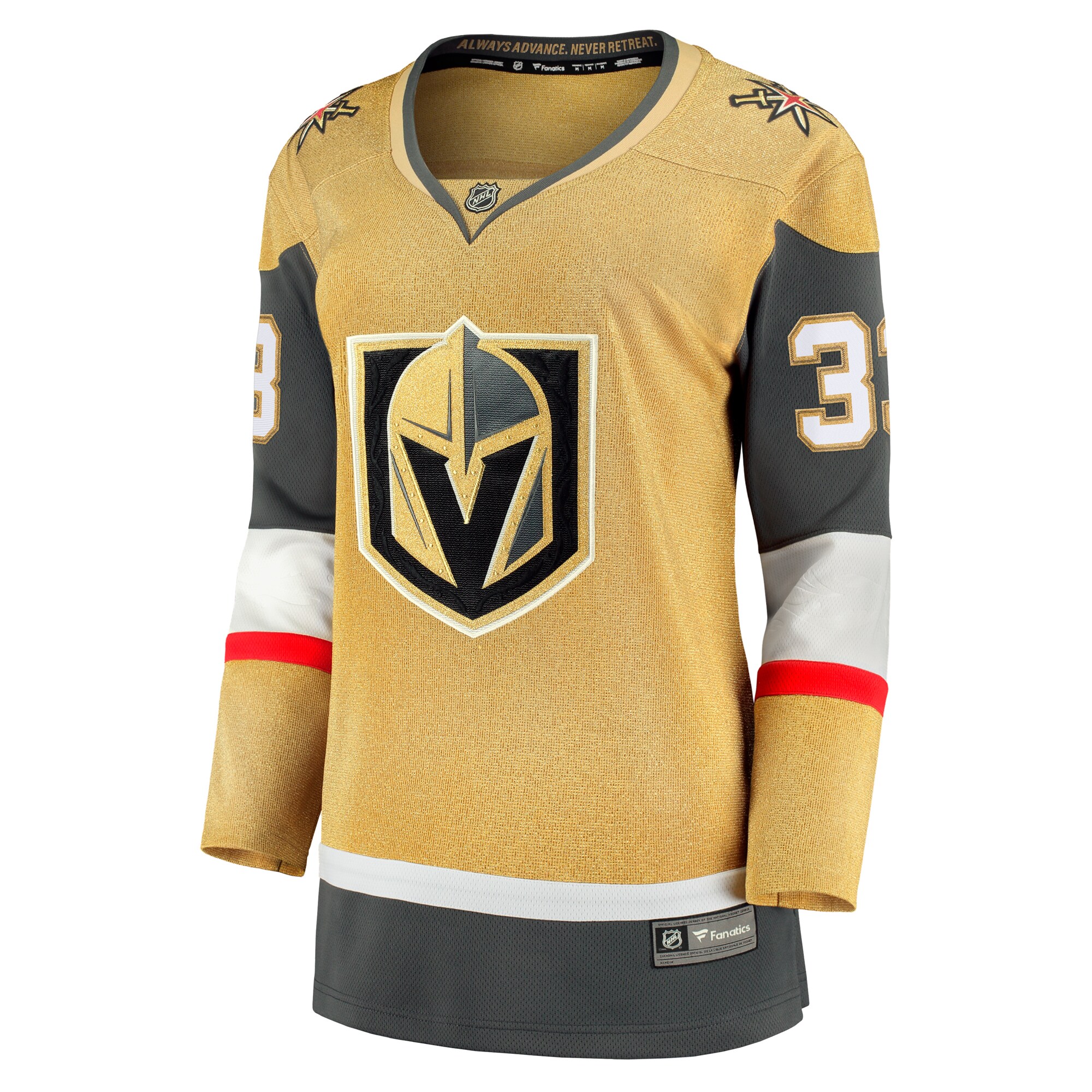 Adin Hill Vegas Golden Knights Fanatics Women’s Home Breakaway   Jersey – Gold