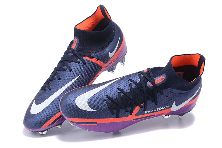 Phantom GT2 high-top Shock Wave series waterproof all-knit FG football shoes Nike Phantom GT2 Dynamic Fit Elite FG