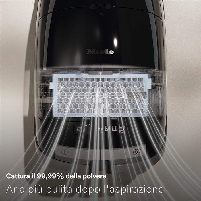 MIELE - Aspirapolvere a traino GUARD M1 PARQUET FLEX-Bianco Brillante