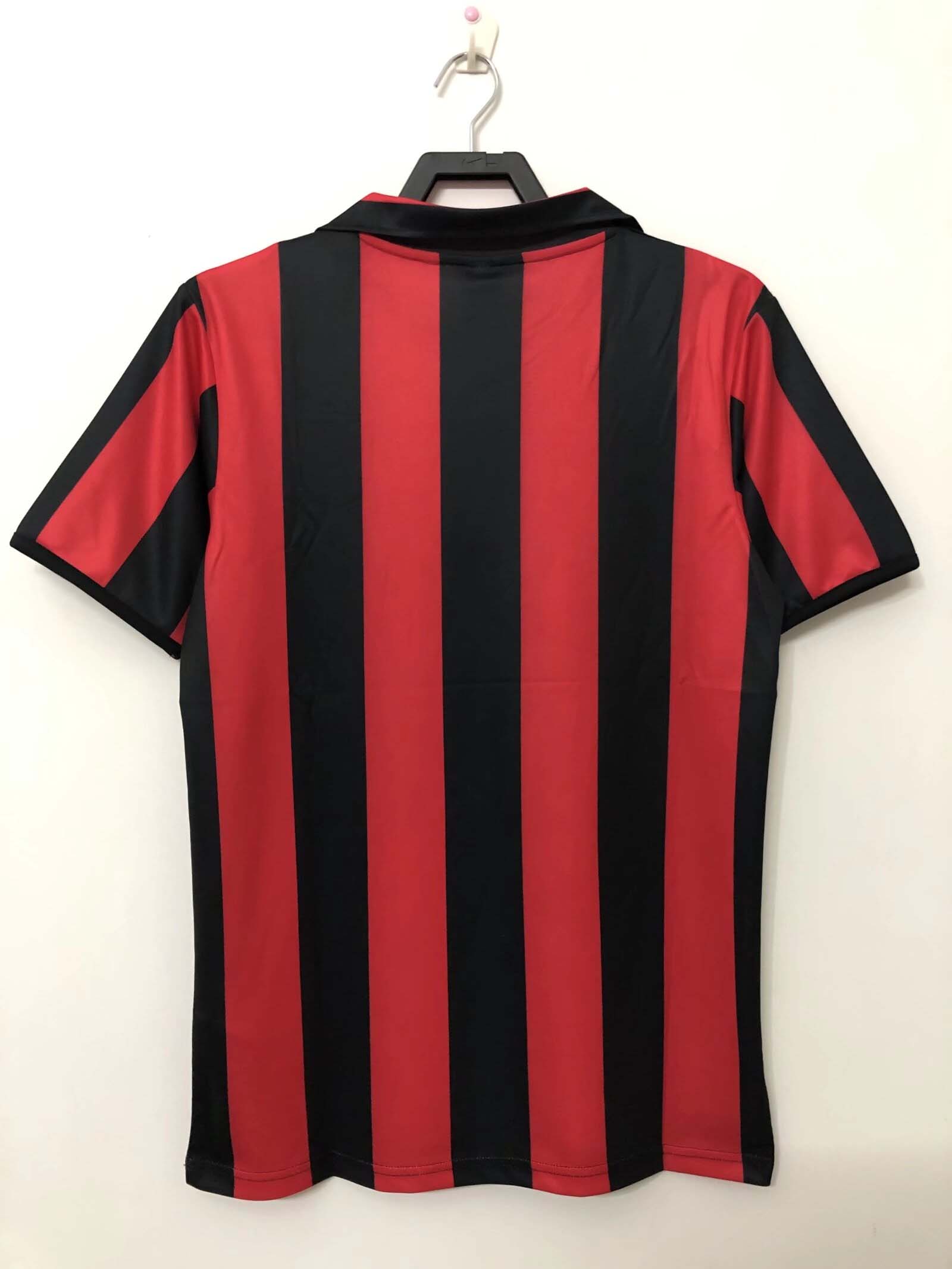 1988/1989 Retro AC Milan Home Football Shirt 1:1 Thai Quality - Fans Edition