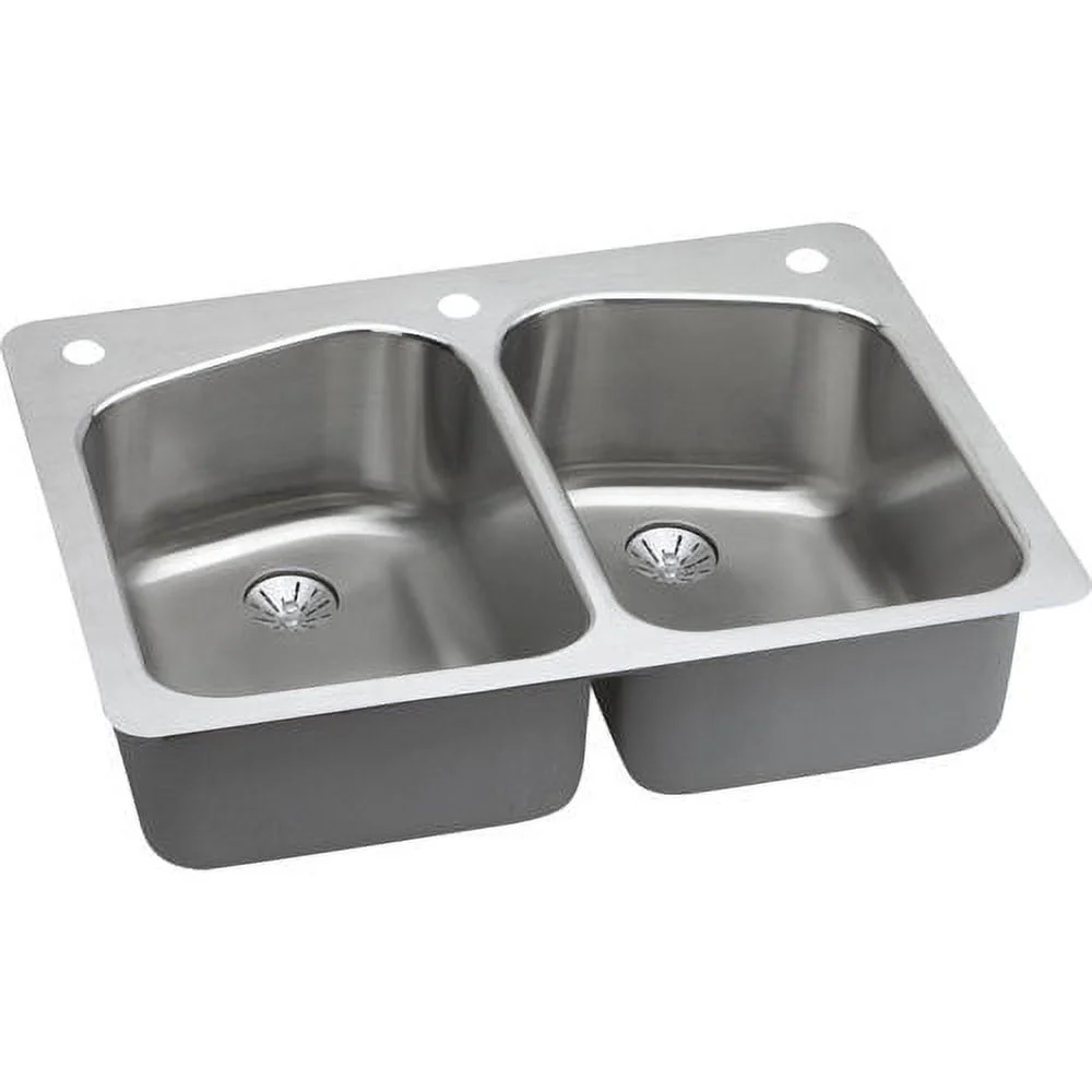 Elkay Lustertone Classic Stainless Steel 33