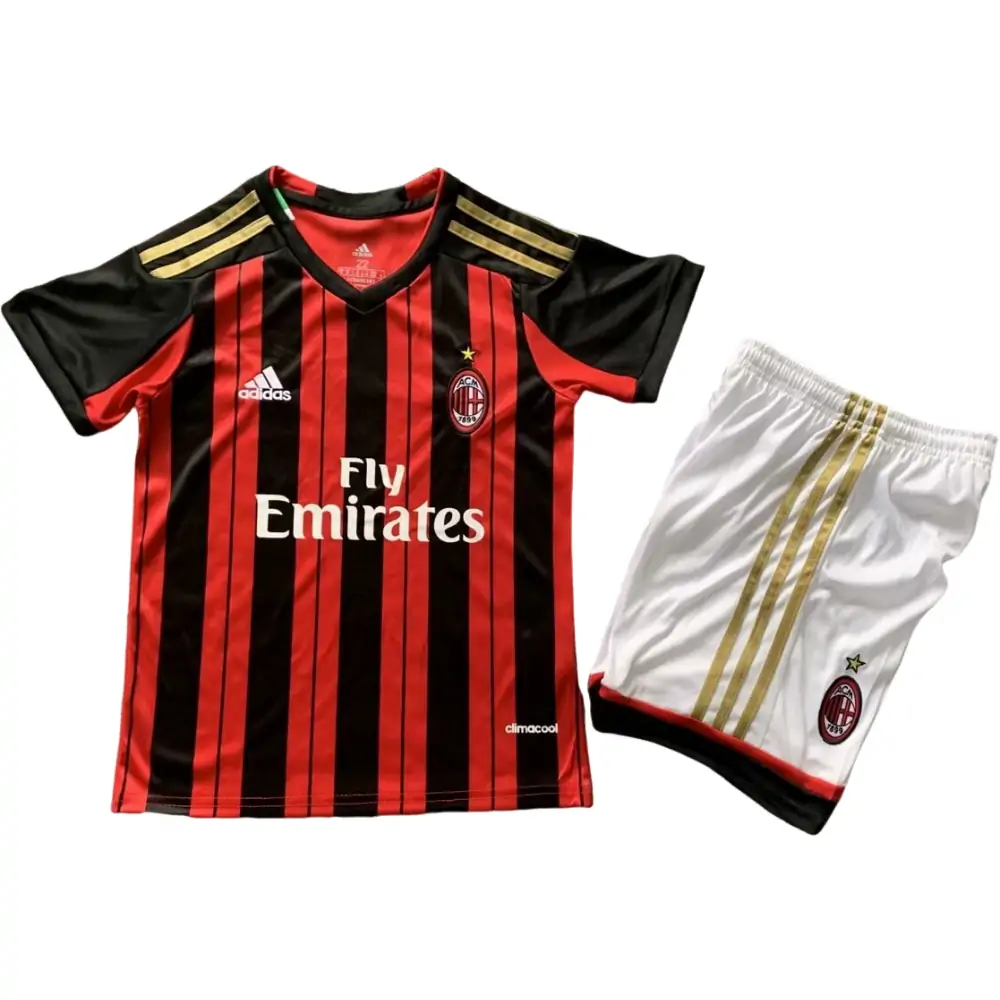 2013/14 AC Milan Home Retro - Kids Kit