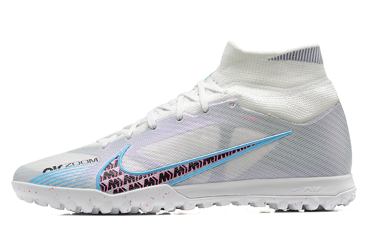 Assassin XV high-top fully knitted waterproof MD air cushion grass spike football shoes