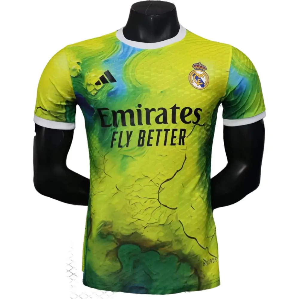 2025-26 Real Madrid Special Edition Yellow - Jersey - Player Edition