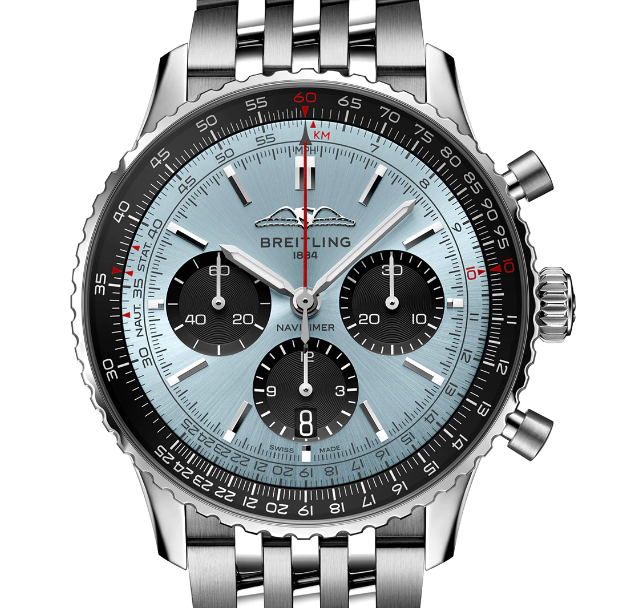 【Super Clone】Breitling AB0138241C1A1 Navitimer B01 Blue Dial - Νew
