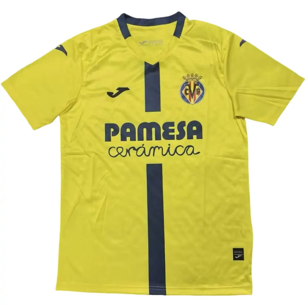 2025-26 Villarreal Home Shirt Jersey - Fans Edition