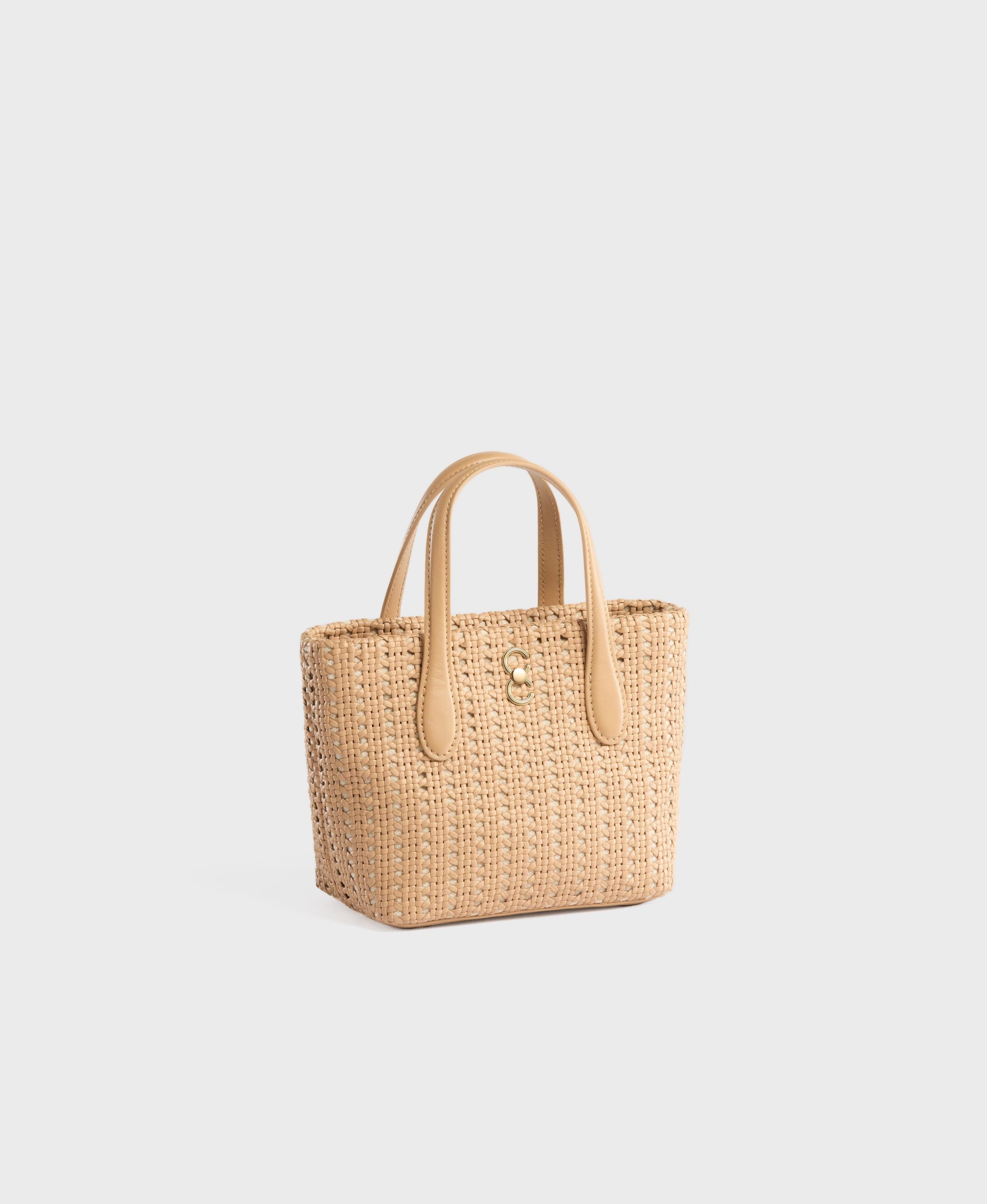 Mini Hexa Tote – Sand Dune(Woven)