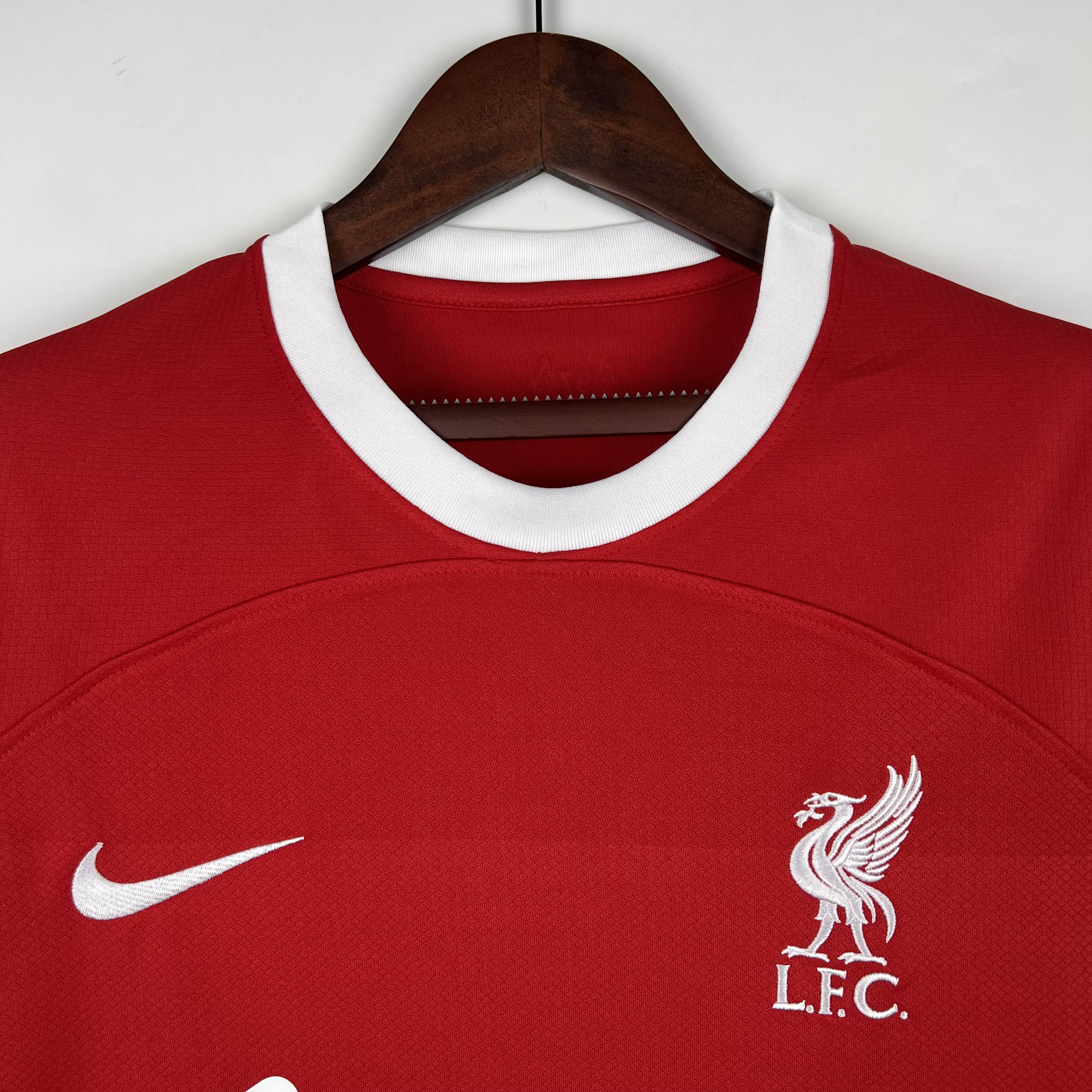 2023/2024 Liverpool home jersey.