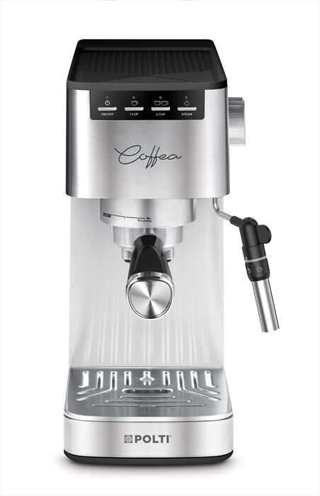 POLTI - Macchina da caffè espresso COFFEA P10S + 54 CIALDE-Argento