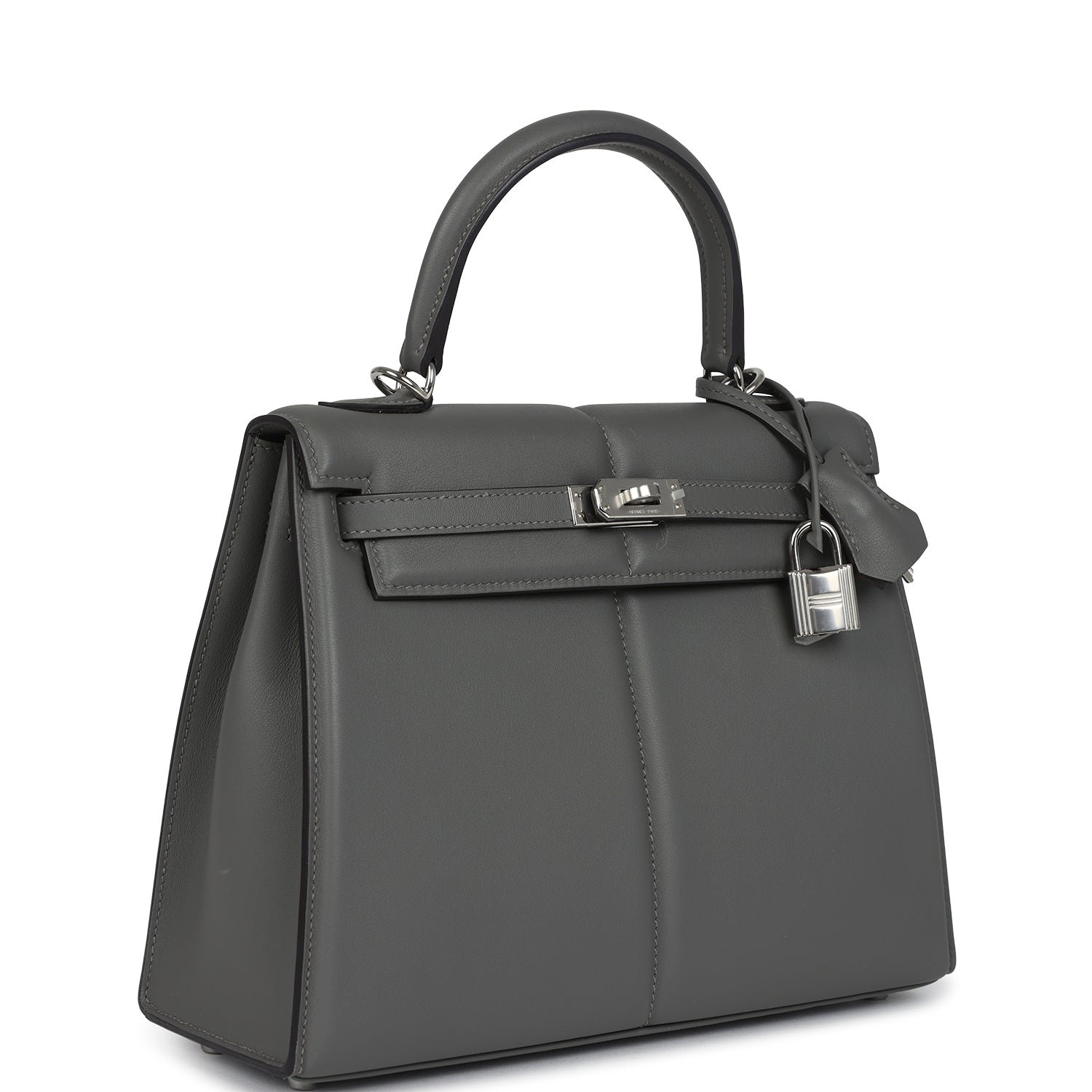 Kelly Sellier 25 Gris Meyer Swift Palladium Hardware