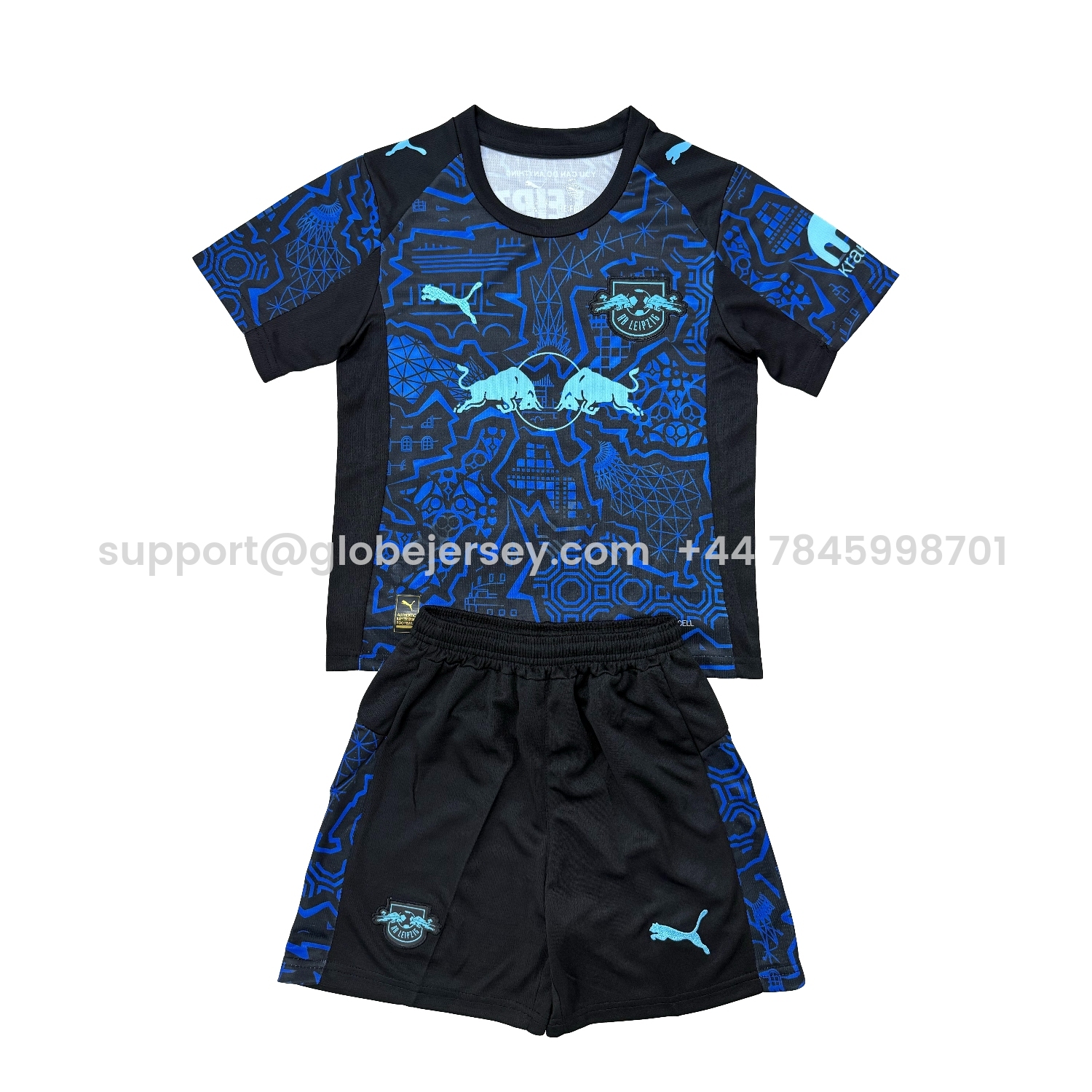 RB Leipzig 25-26 Blue Special Men's Adult Jersey Set - Fans Version
