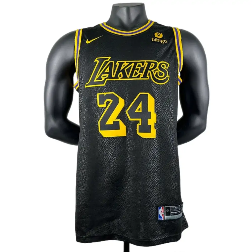 Embroidery Lakers Snake No. 24 Kobe