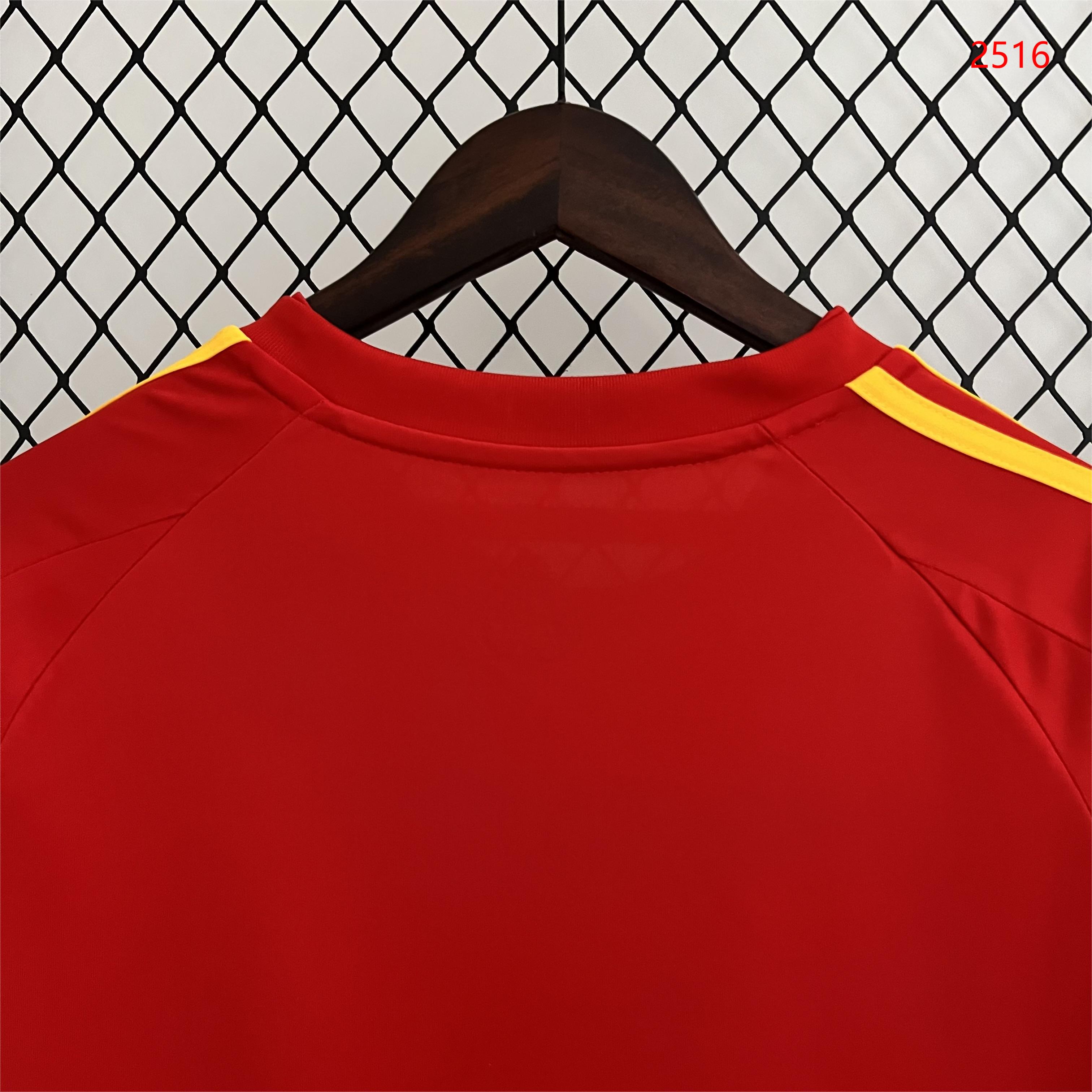 2008 Spain Home Retro Jersey 1:1 Thai Quality - Fans Edition