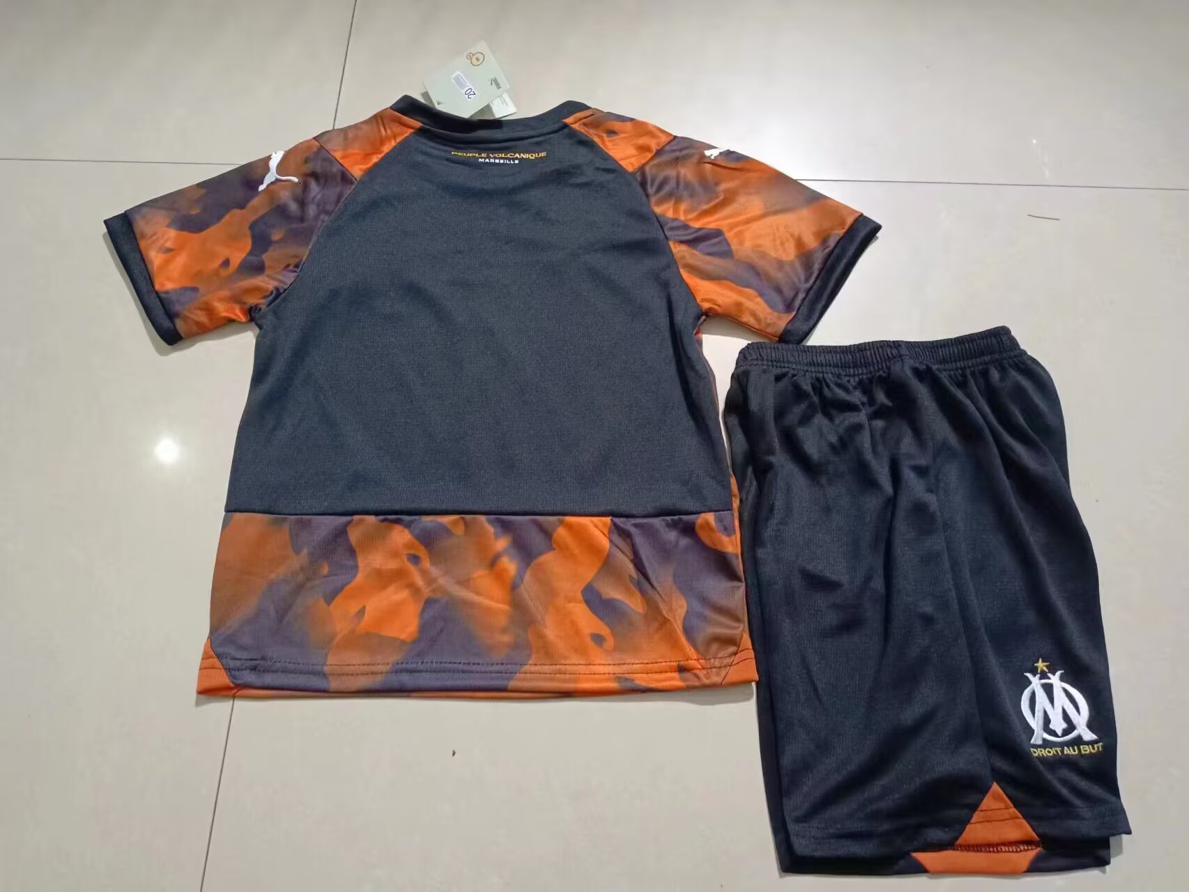 2023/2024 Marseille second away children's jersey