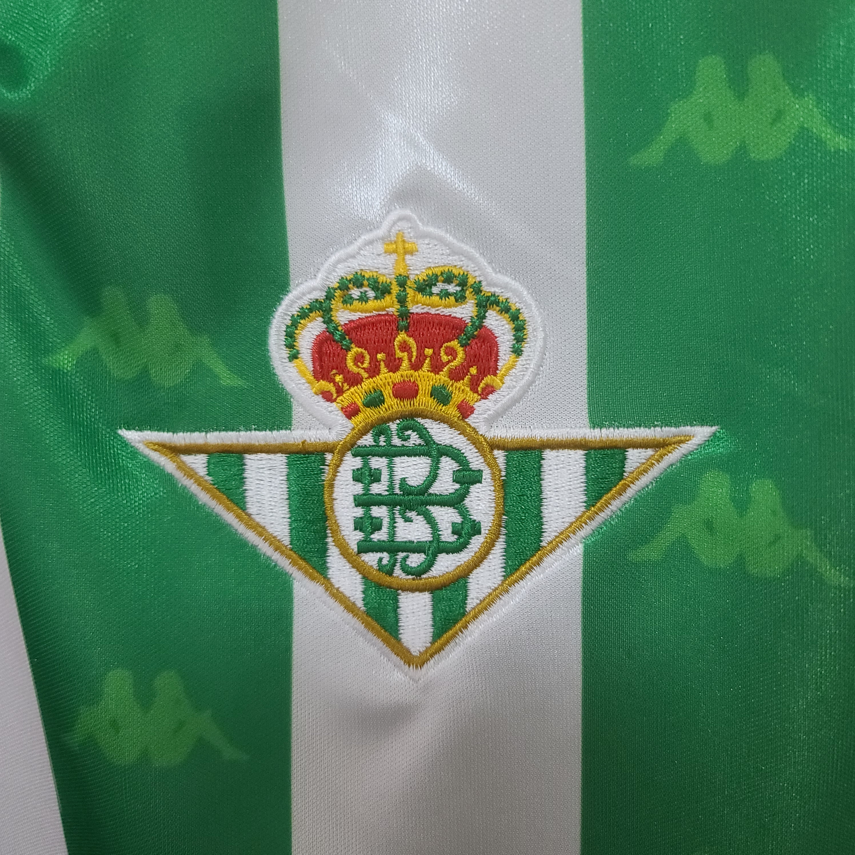 1995/97 Real Betis Home Retro Long Sleeve Shirt - Fans Edition