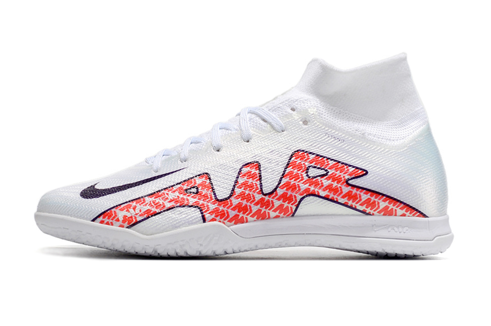 Assassin 15th generation high-top fully knitted waterproof MD air cushion grass spike football shoes