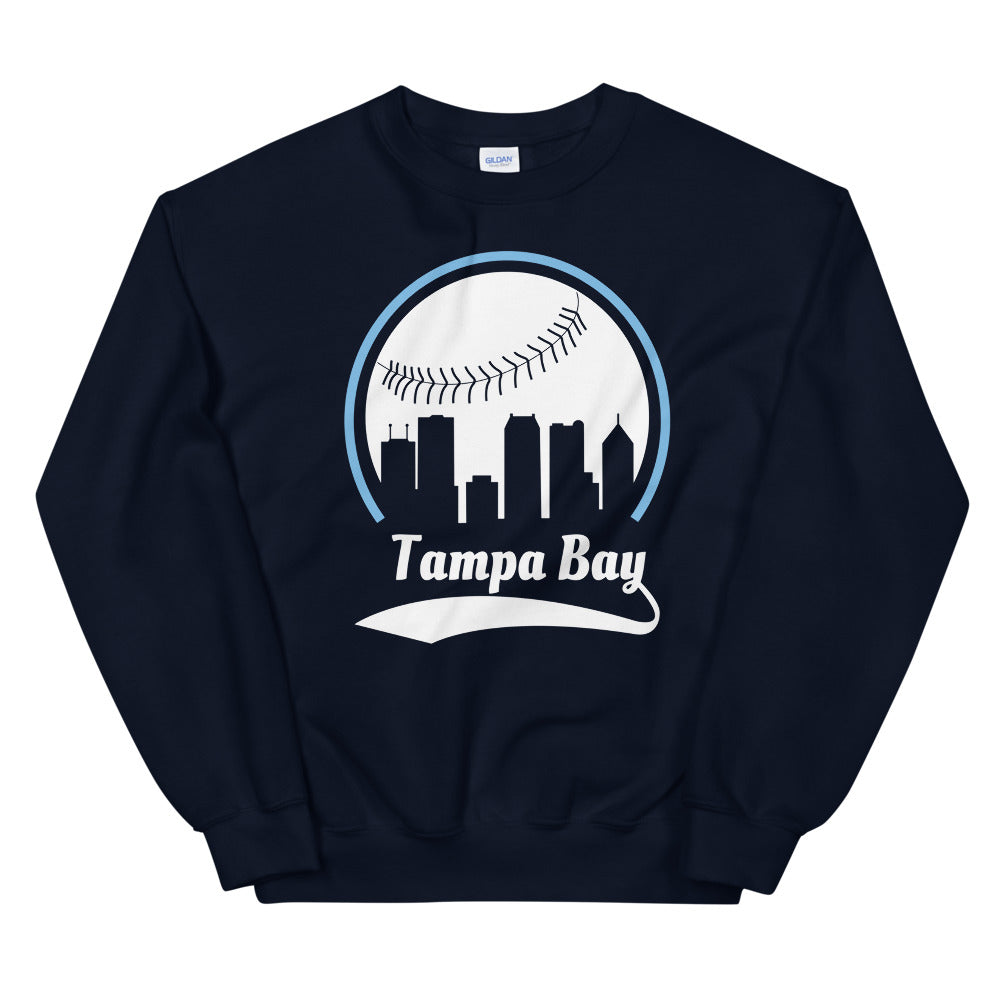 Unisex Tampa Bay Rays Baseball Crewneck Sweatshirt