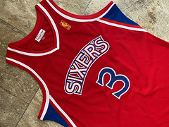 Iverson Philadelphia 76ers 3 Red MN