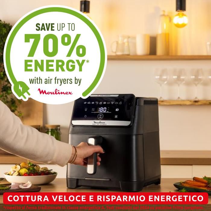 MOULINEX - Friggitrice ad aria silenziosa EZ8428F0-Nero