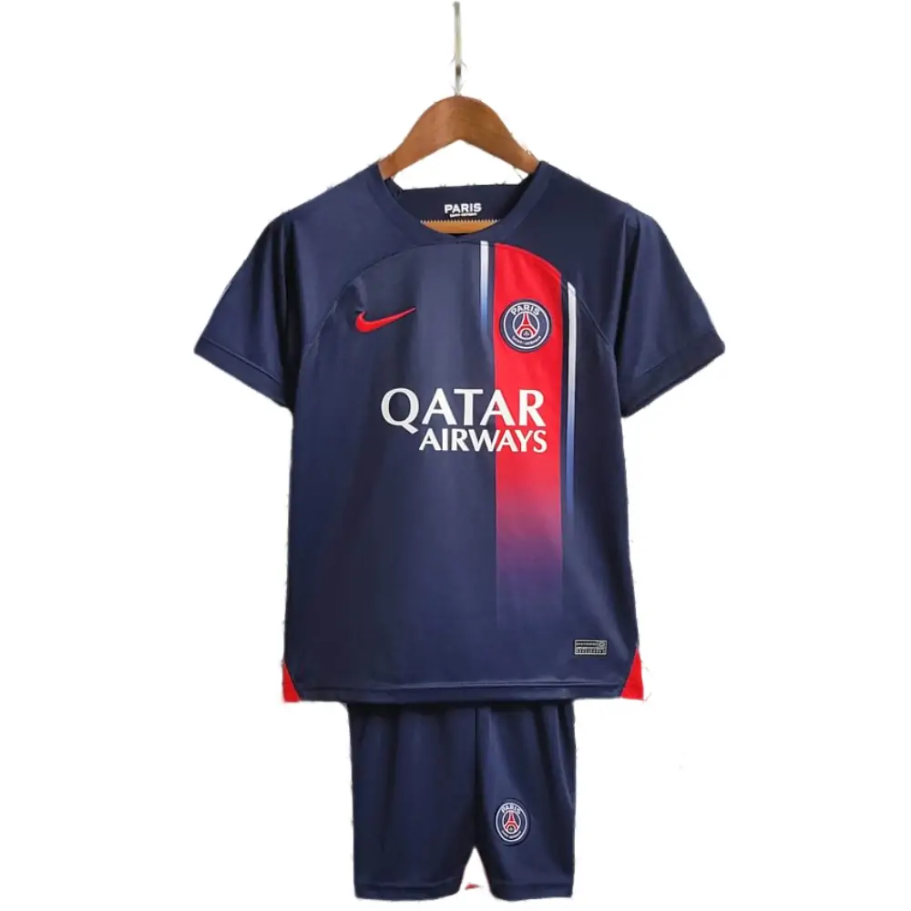 2023/2024 Psg Paris Saint-Germain Home Football Shirt 1:1 Thai Quality Kids Size