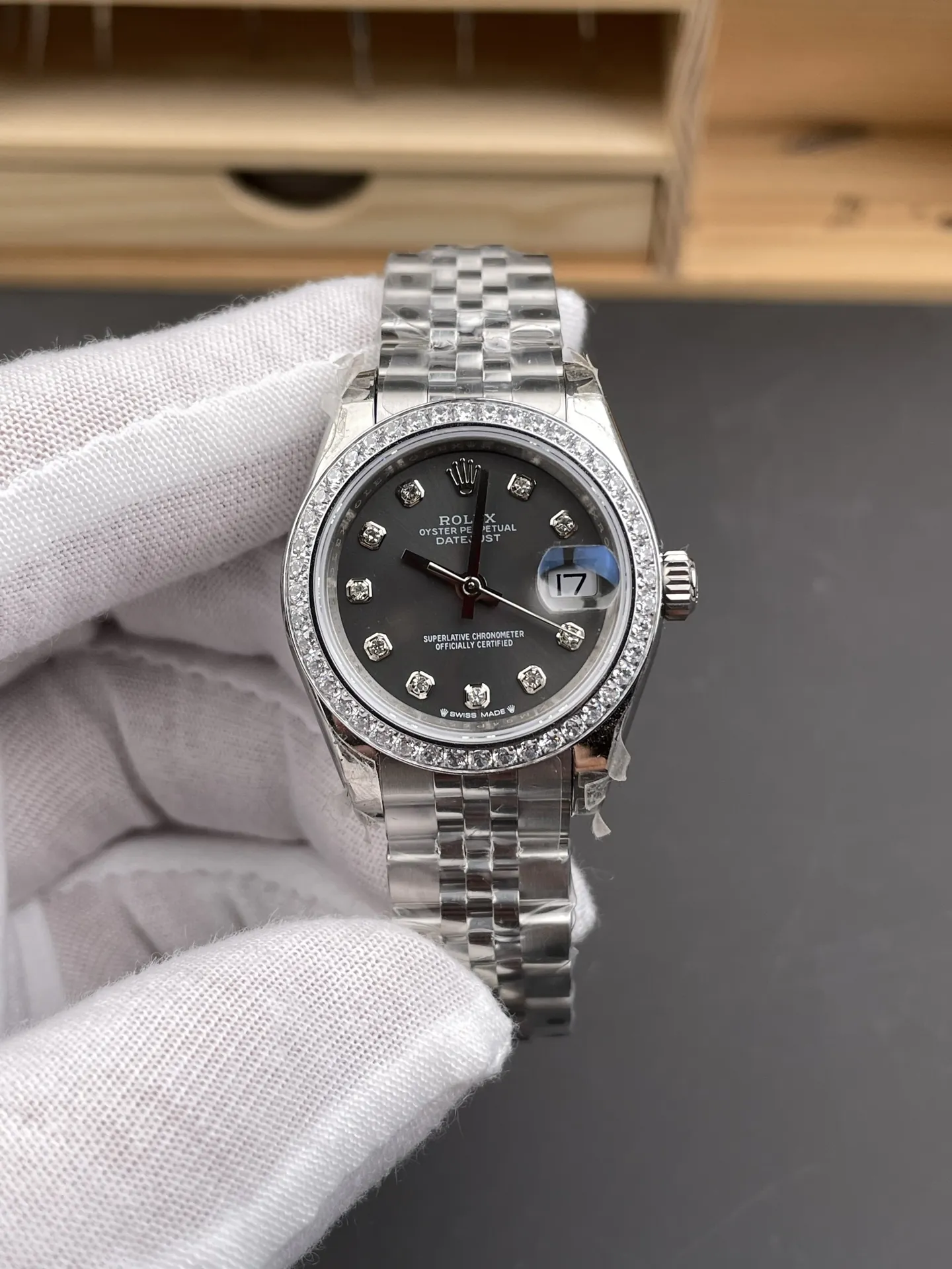 Rolex Datejust Diamond Bezel Ladies 28mm