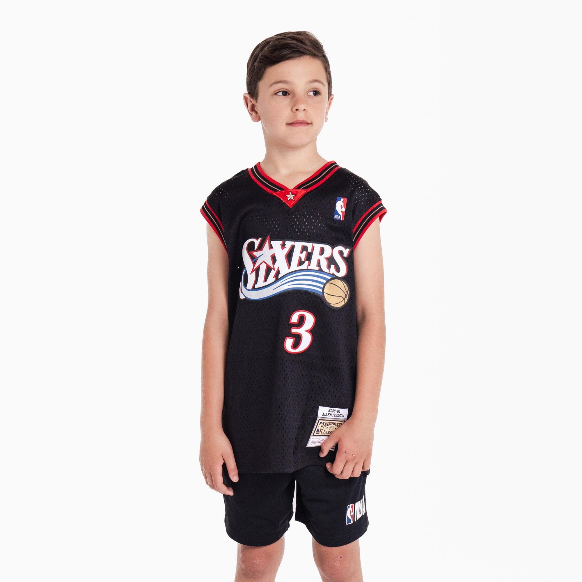 Allen Iverson Philadelphia 76ers HWC Youth NBA Swingman Jersey