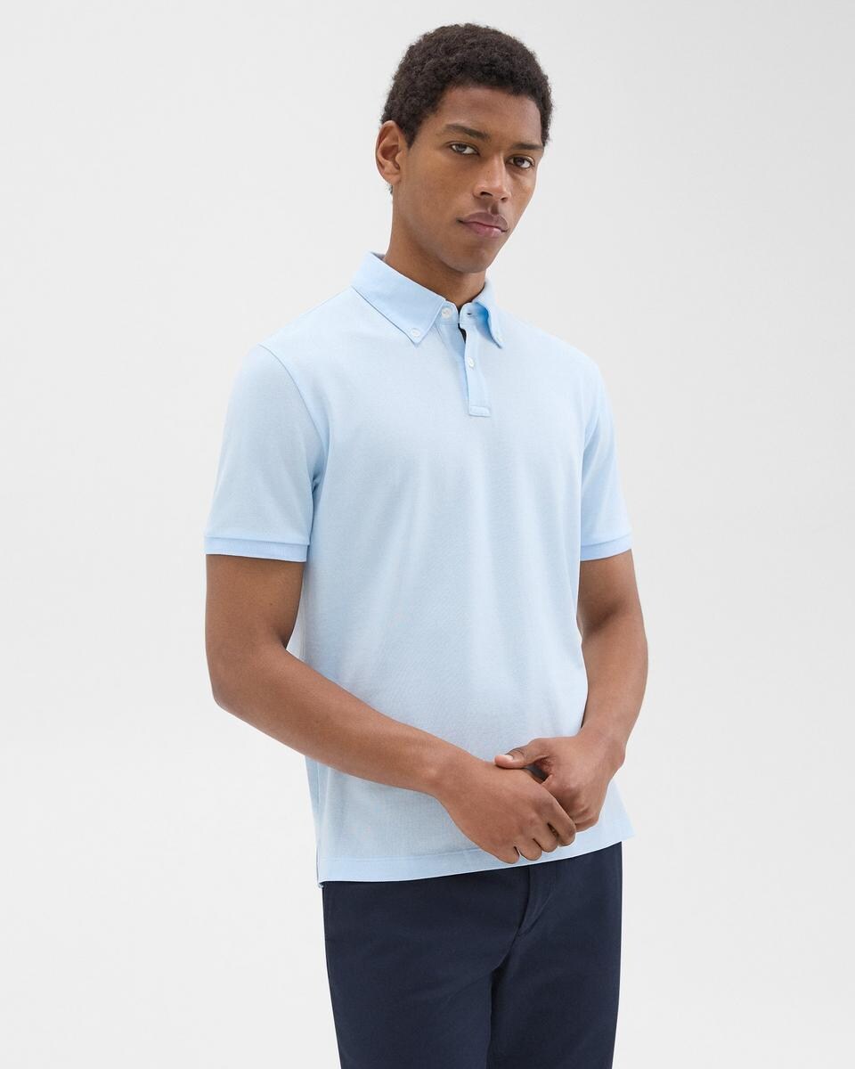 Tailored Polo Shirt in Function Piqu&eacute;