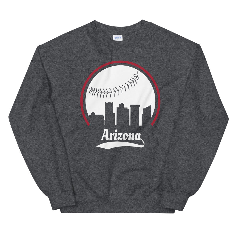 Unisex Arizona D-Backs Baseball Crewneck Sweatshirt