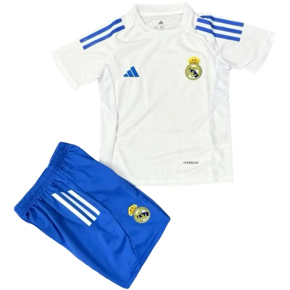 2025-26 Real Madrid Champions League Training Jersey Children's Set - Fans Edition