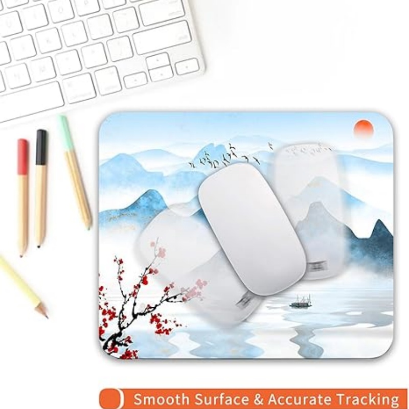 PADARTISAN Square Mouse Pad, Personalized Premium-Textured Custom Mouse Mat Design