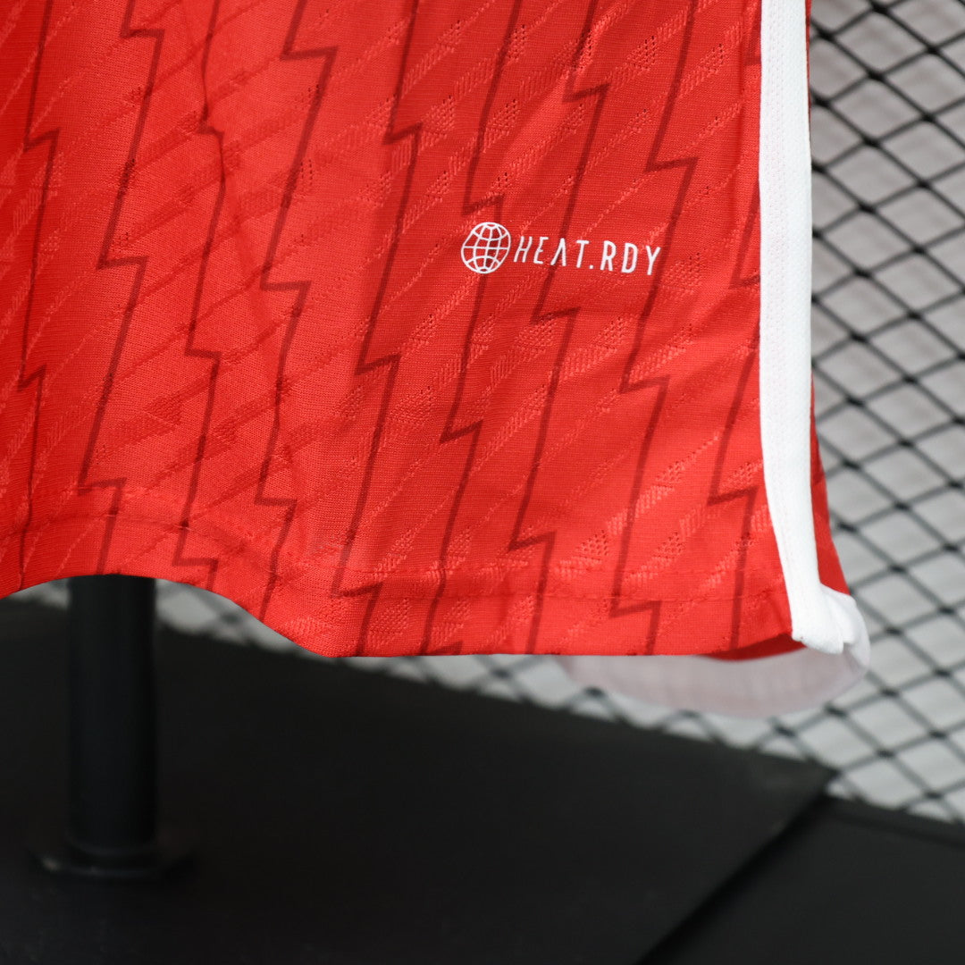 2023/2024 Player Version  Long Sleeve Arsenal Home Football Shirt 1:1 Thai Quality