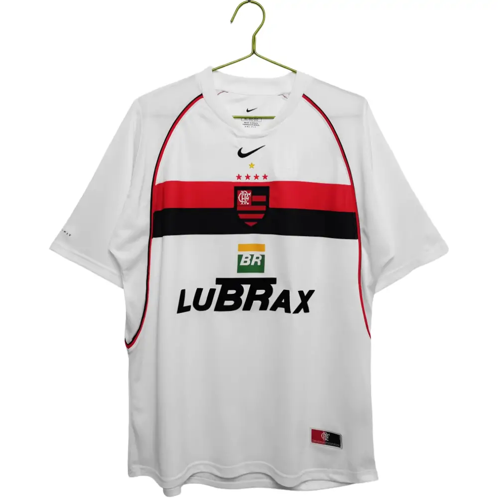 2002/03 Flamengo away retro jersey with number - fans edition