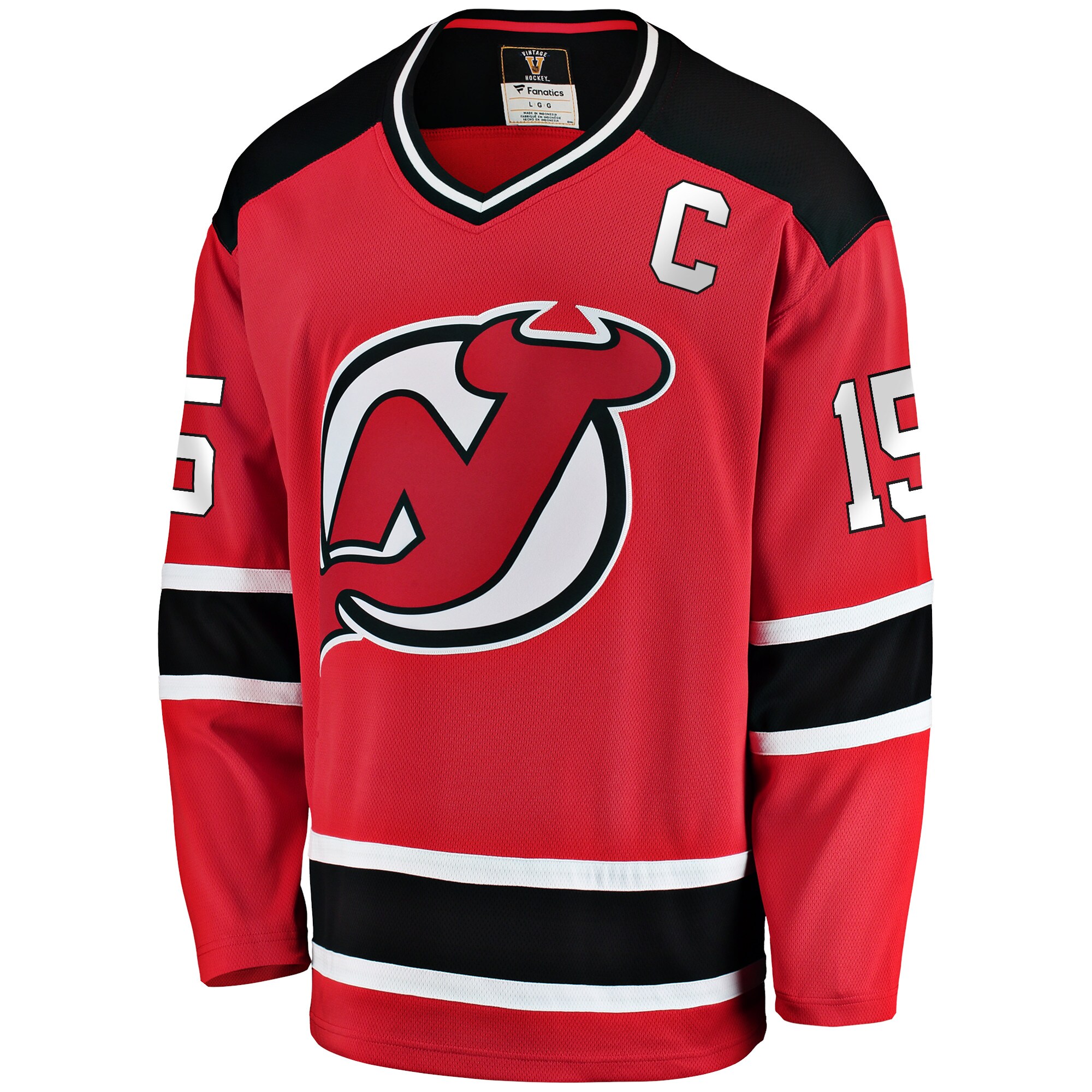 Jamie Langenbrunner New Jersey Devils Fanatics Premier Breakaway Retired   Jersey – Red