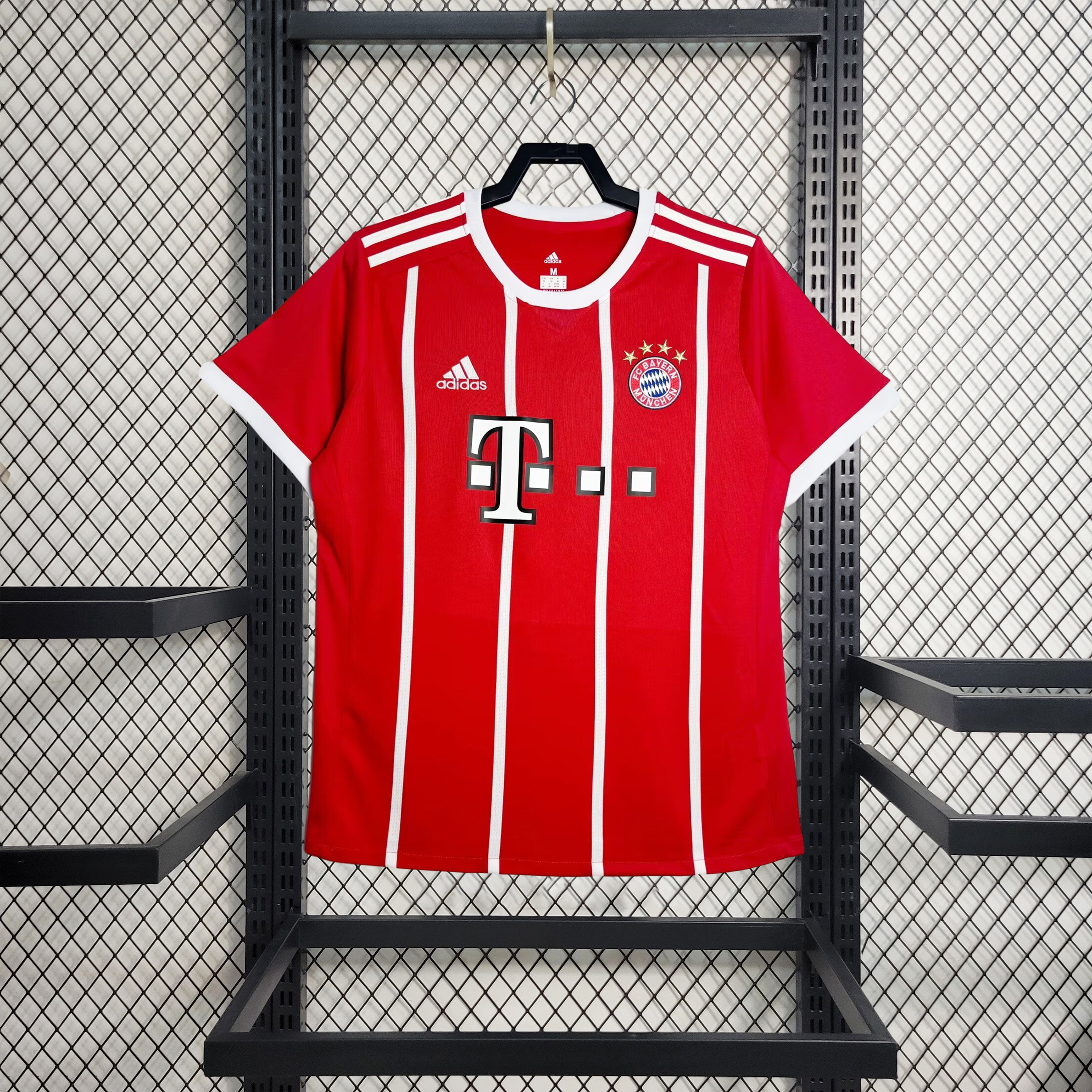 Retro Bayern Munich 2017-18 Home Stadium Jersey