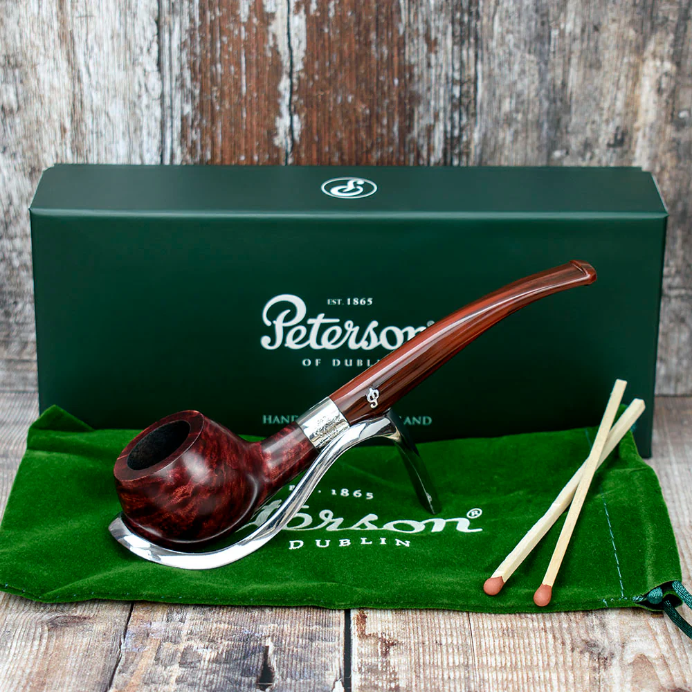 Peterson of Dublin Harp Briar Smoking Pipe - Shape No.406