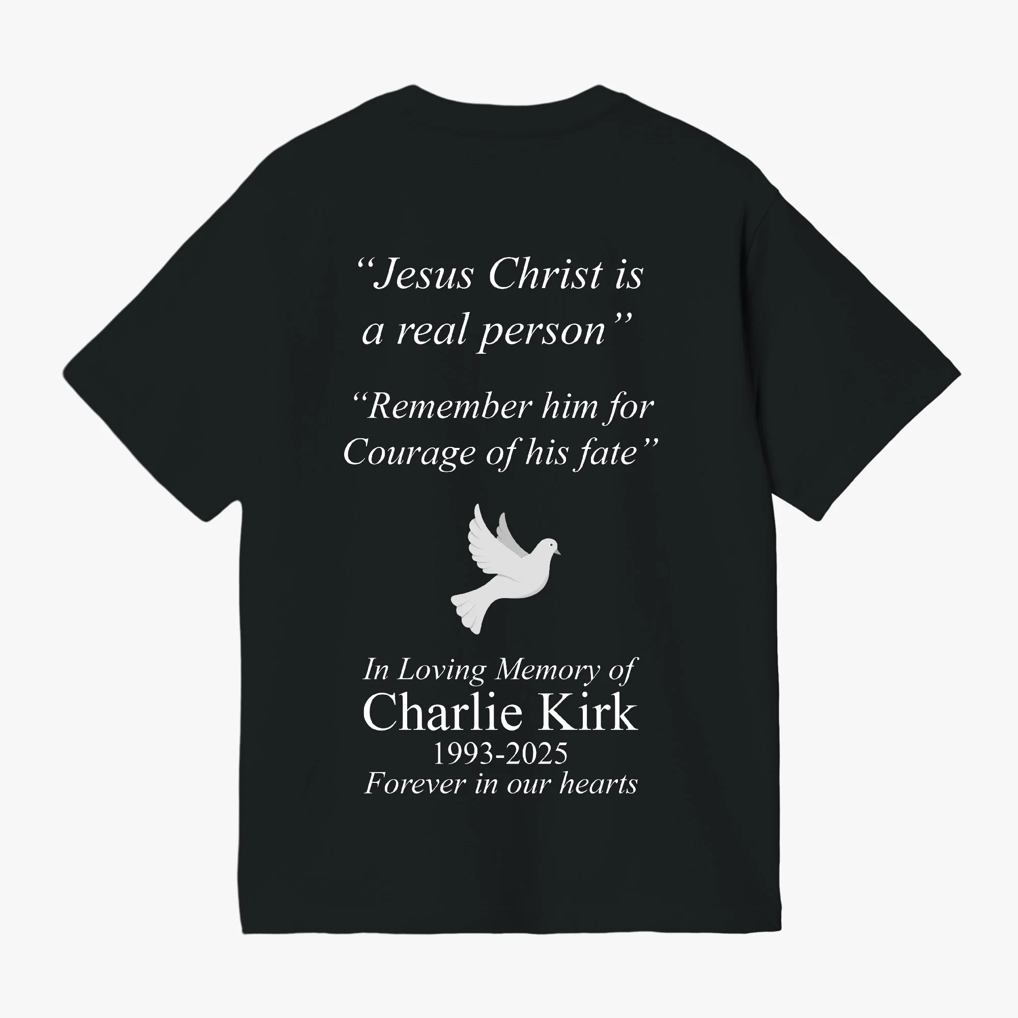 In Memorial Charlie Kirk Unisex T-Shirt