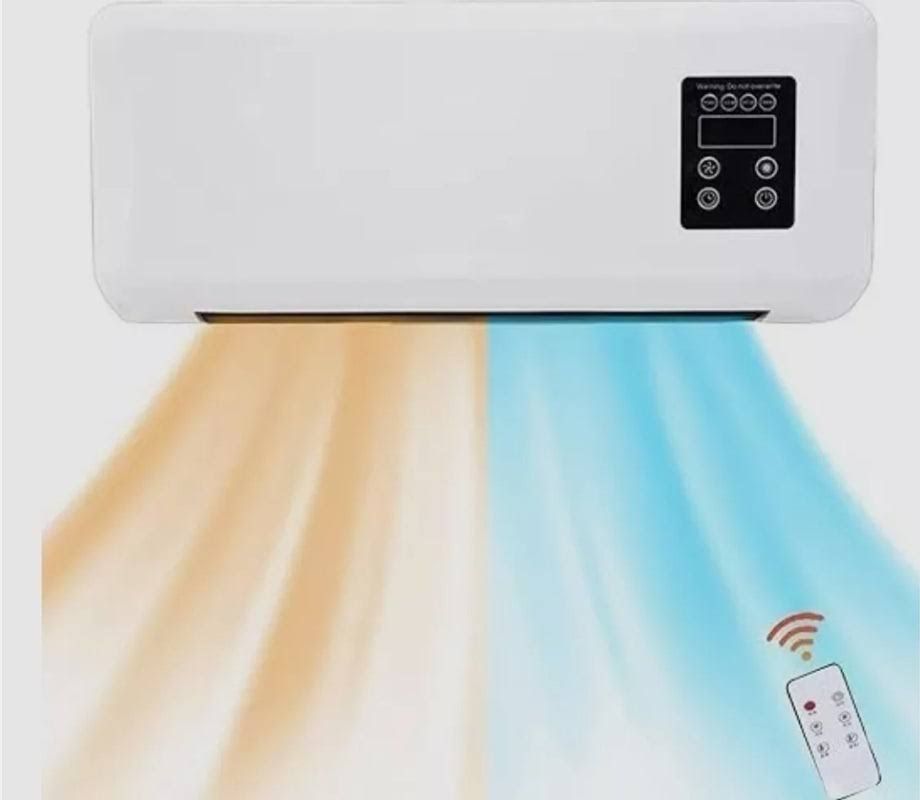 STUFA ELETTRICA A PARETE Basso Consumo CALDO/FREDDO TERMOCONVETTORE CALDOBAGNO