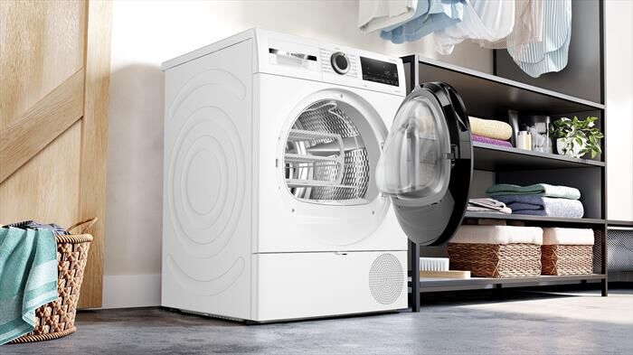 BOSCH - Asciugatrice Serie 6 WQG243D9IT 9Kg Classe C-Bianco
