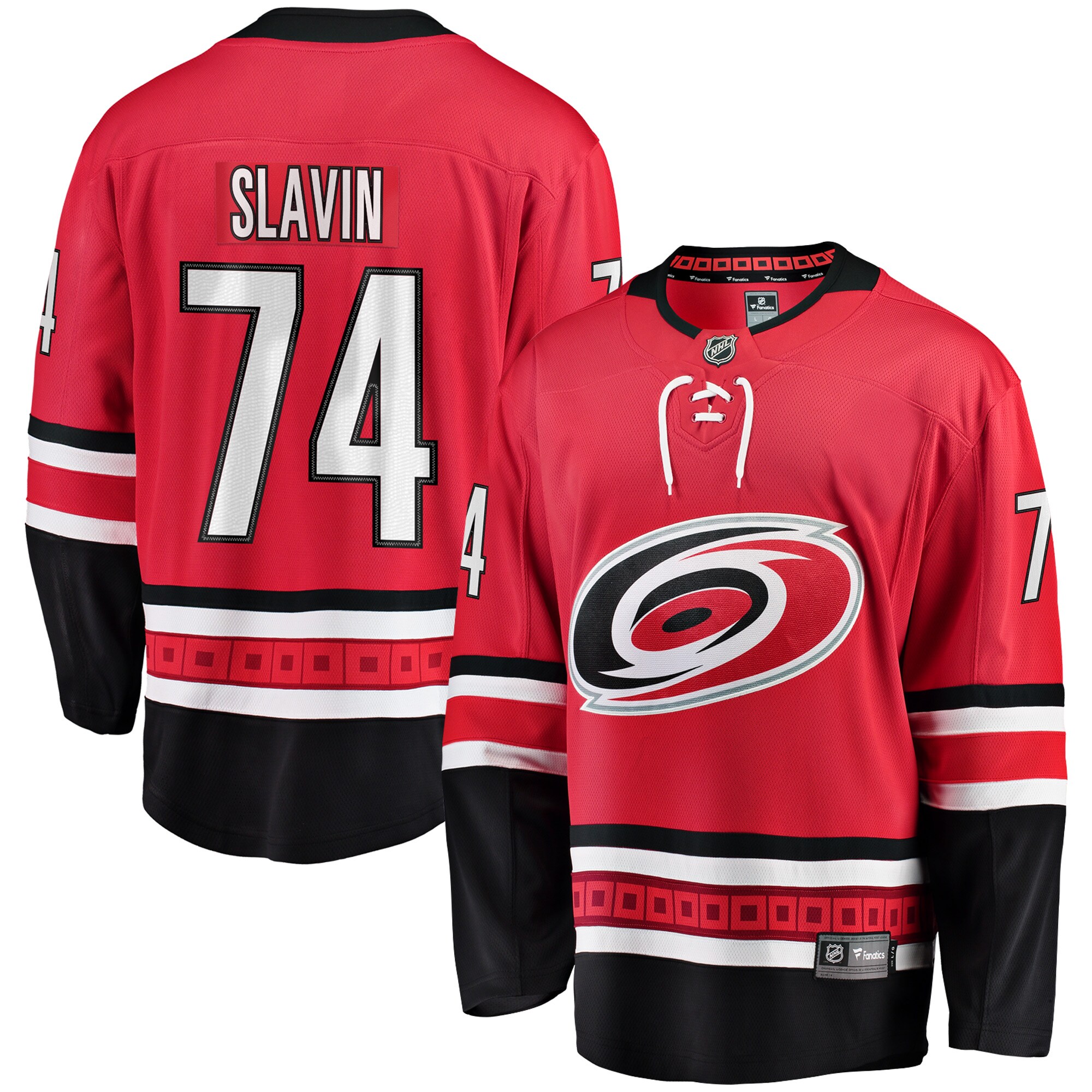 Jaccob Slavin Carolina Hurricanes Fanatics Alternate Breakaway   Jersey – Red