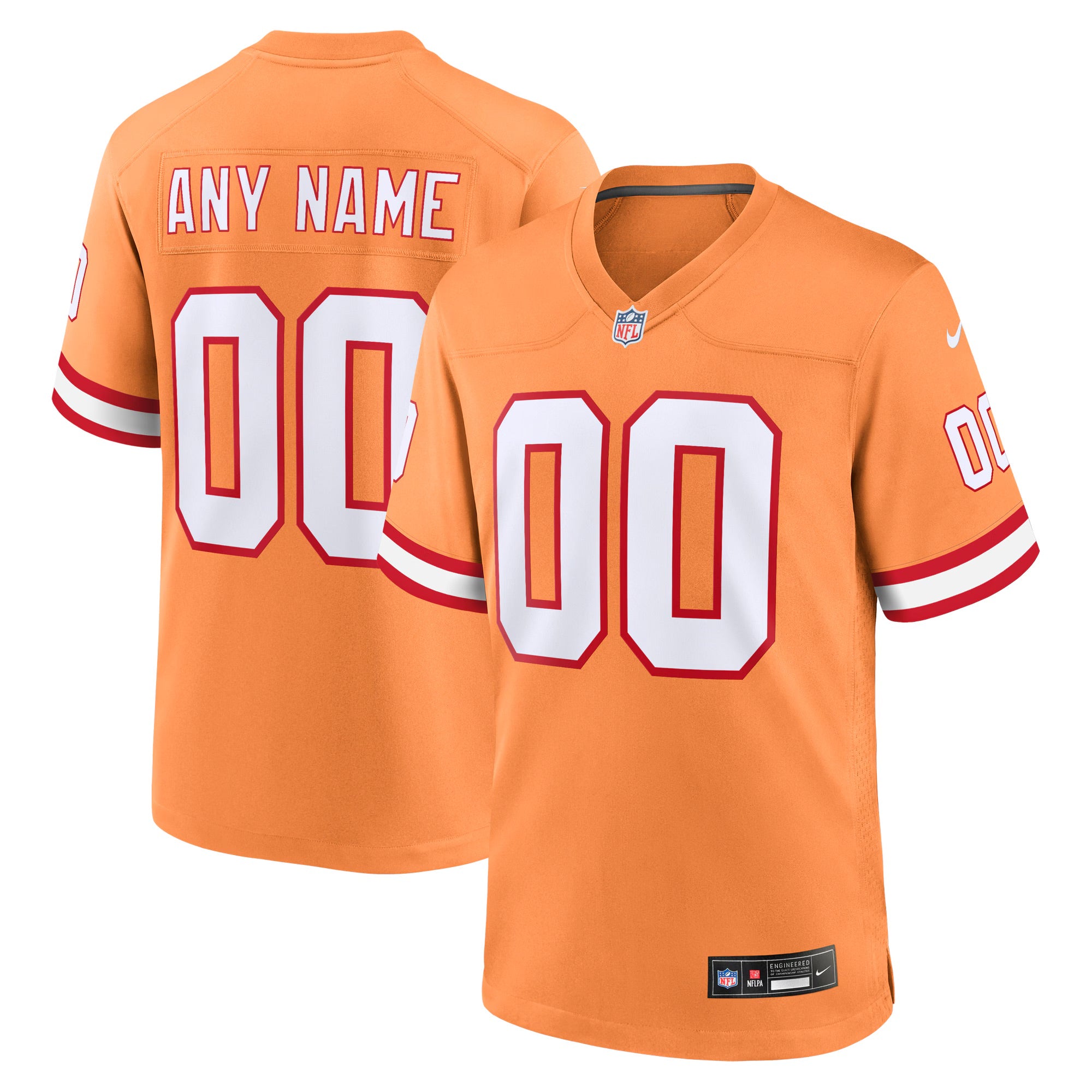 Custom Tampa Bay Buccaneers Jersey