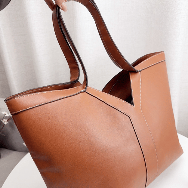 Saint Laurent Y Tote Bag Tan 14.2 Inches 817602AAEC36359